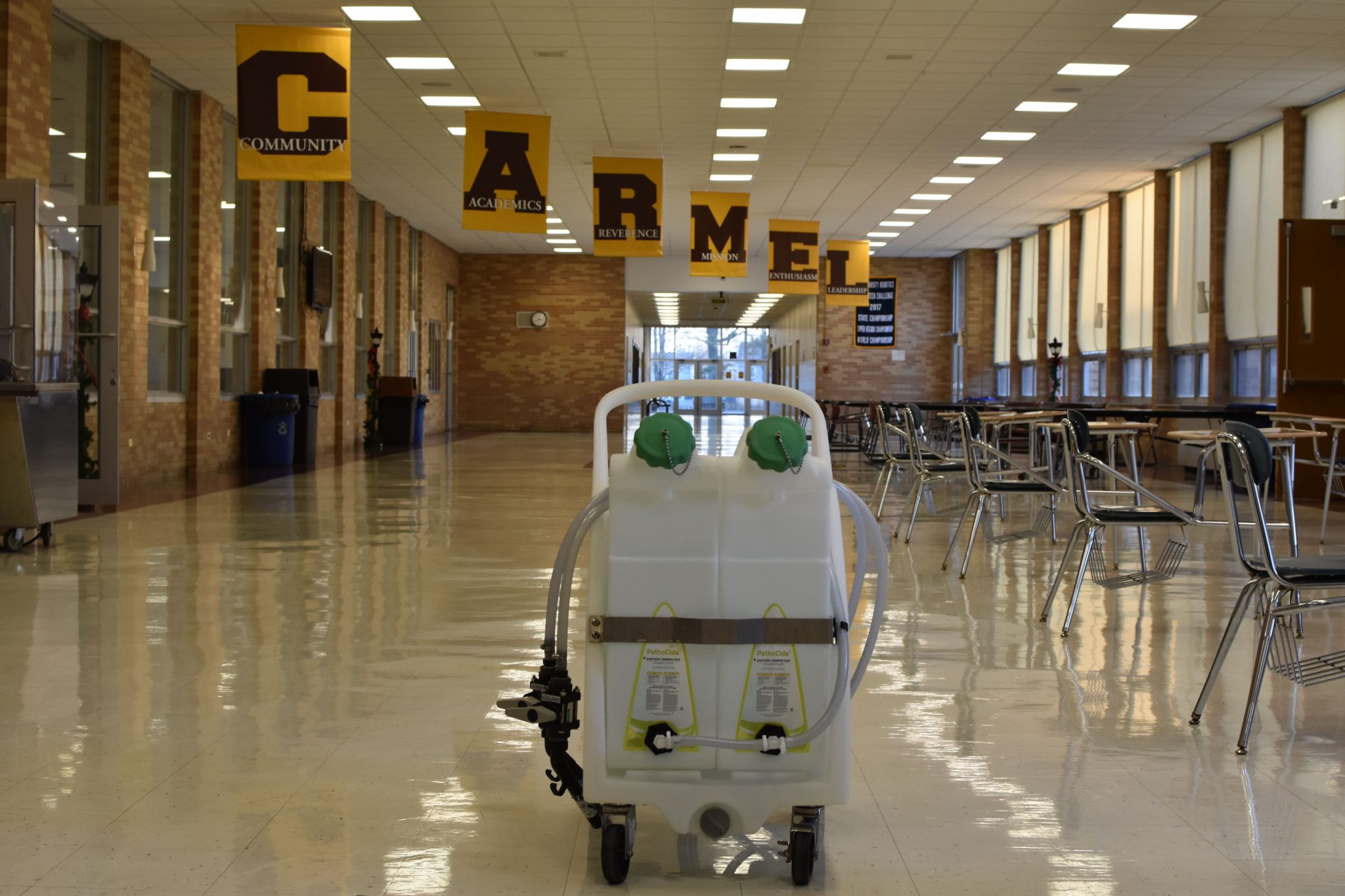 Carmel Catholic Enrolls in New Cleaning Program with GSF USA 