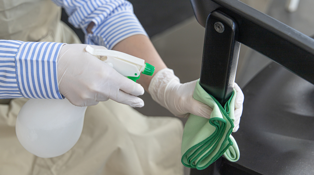 What's the difference between cleaning and disinfecting